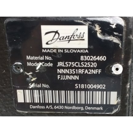 Pompe DANFOSS JRL 75 LS 1